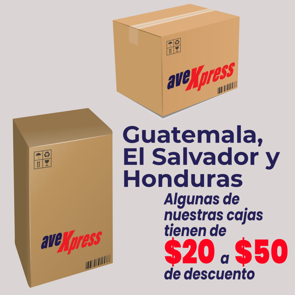 Envio de cajas a Guatemala